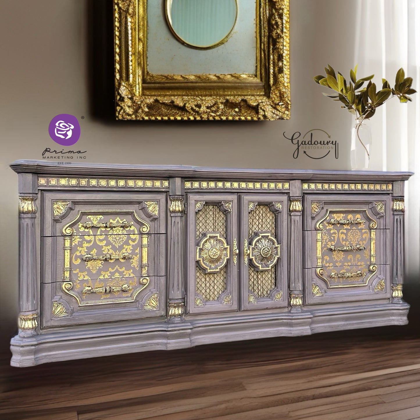 House Of Damask Transfer Gold Foil 18x24