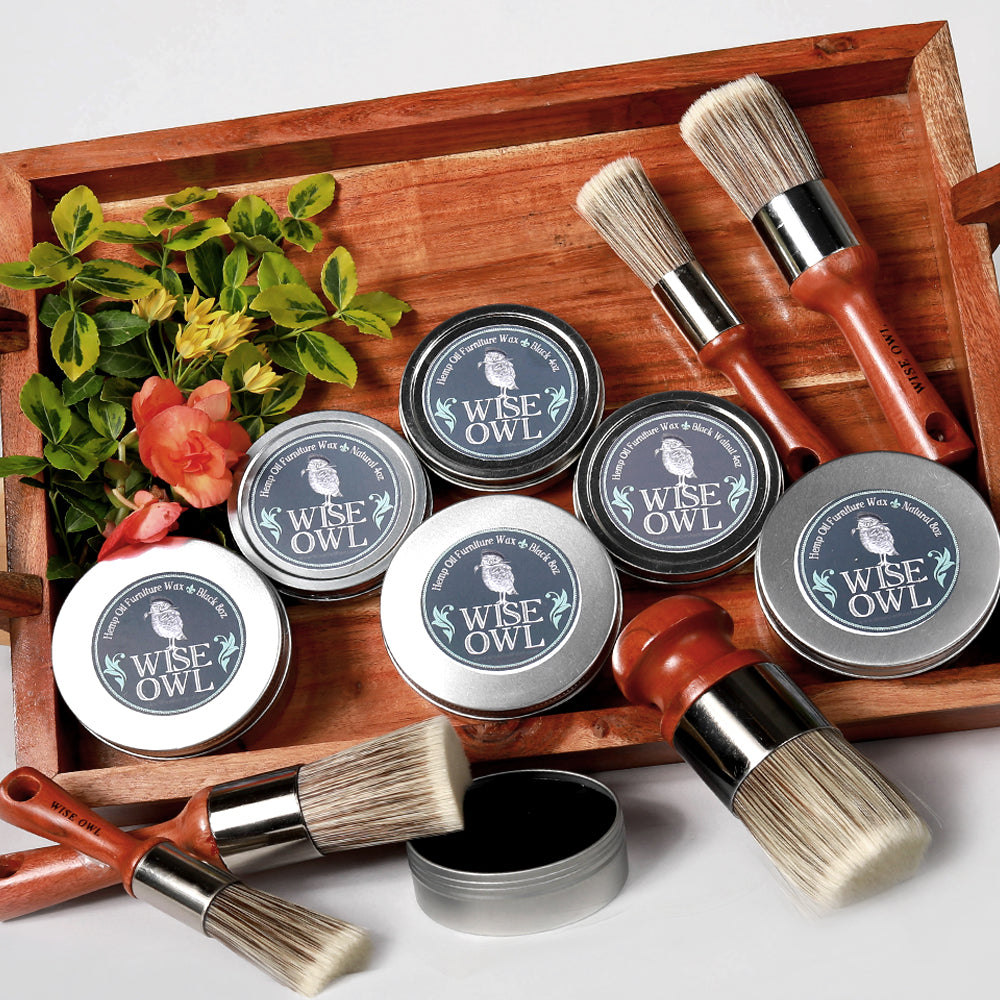 Wise Owl Chalk Furniture Wax - Black